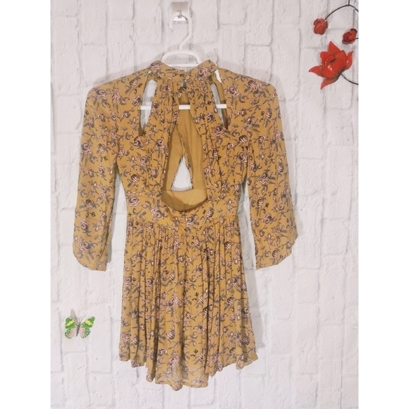 Raga Sofia Floral Print Cutout‎ Dress - Picture 5 of 7